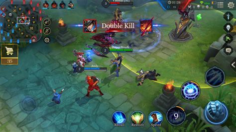 Multiplayer online battle arena .
